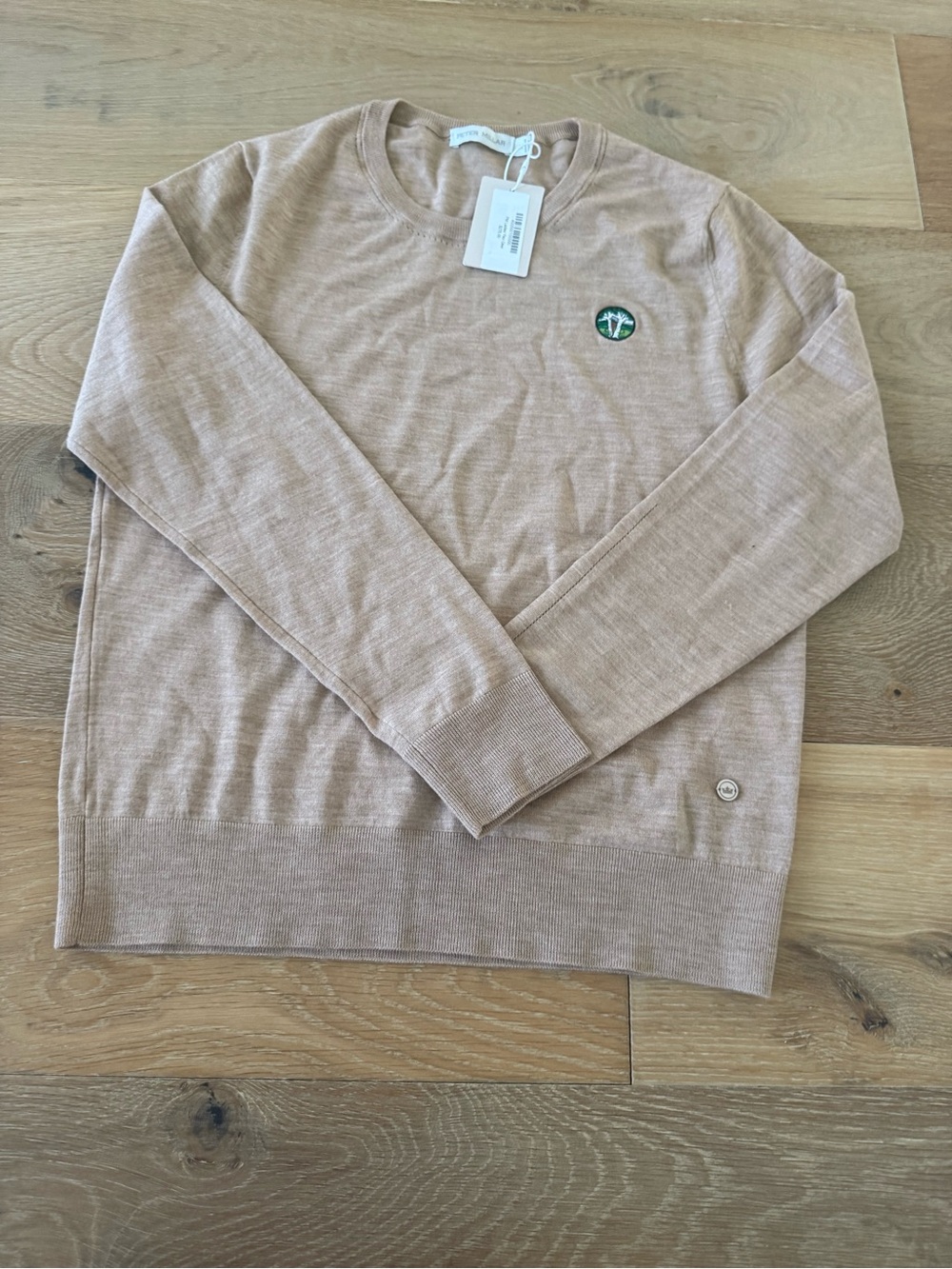 Peter Millar Tan Crewneck Sweater